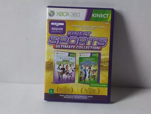 Jogo Kinect Sports Ultimate Collection Original - Xbox 360 - Sebo dos Games  - 10 anos!