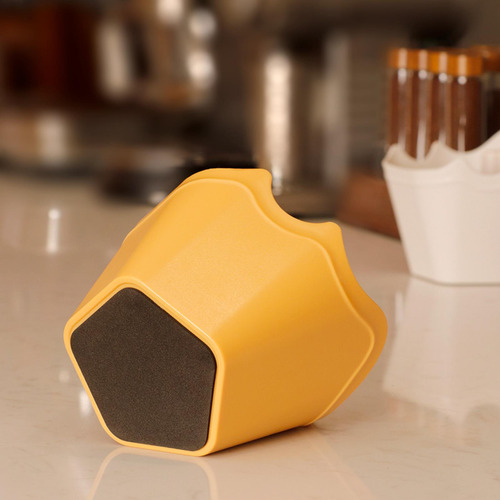 Caixa De Pó De Café Expresso Knock Box Caixa De Amarelo