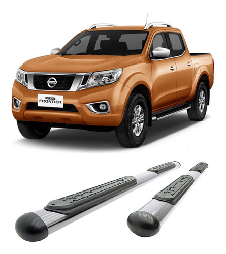 Estribo Ovalados Cromados Nissan Np300 2016=