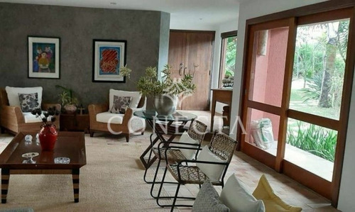 Imagem 5 de 30 de Alphaville 12 - Casa 600m² - 6 Dormitórios, 3 Suítes, Piscina, Churrasqueira, Jardim, Aquário Natural - Cncd083