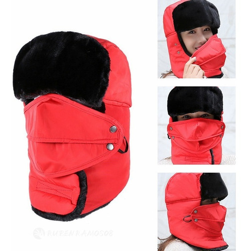 Gorro Tipo Balaclava Lei Feng Contra El Frio Termico