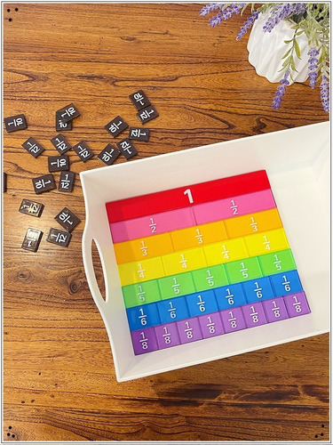 Juego Didactico Educativo Fracciones Matematicas Porcentaje