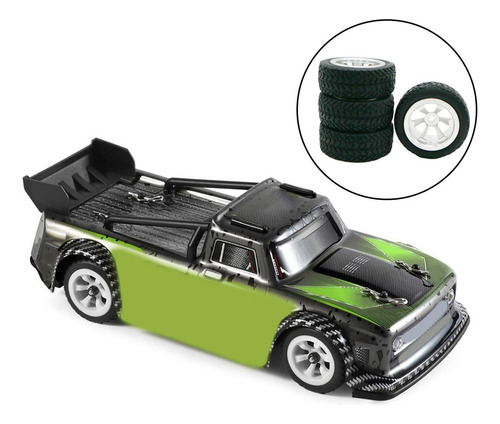Pack De 2 Con 4x Crawler&wheel Tires 1.18 Para Wltoys 1:28