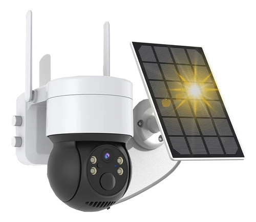 Camara Ip Solar Vigilancia 360° Ptz Wifi Exterior Camara Ip