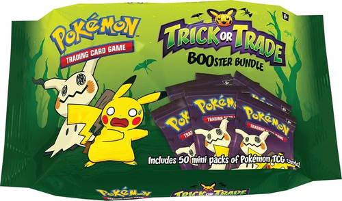 Mini Set De Cartas - Pokemon Trick Or Trade Ingles 2023
