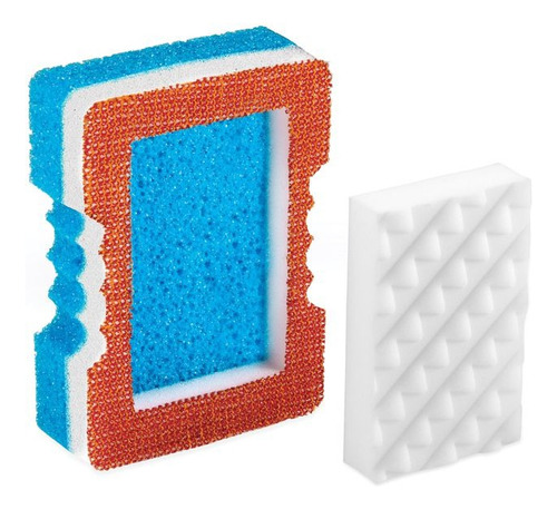 Esponja Betterware Limpieza Delicada 4 En 1