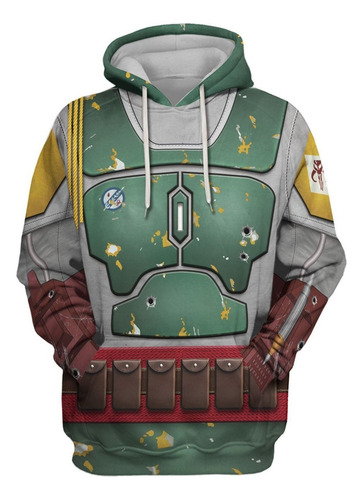 Yy Mandalorian Star Wars Boba Fett Cosplay Sudadera 5