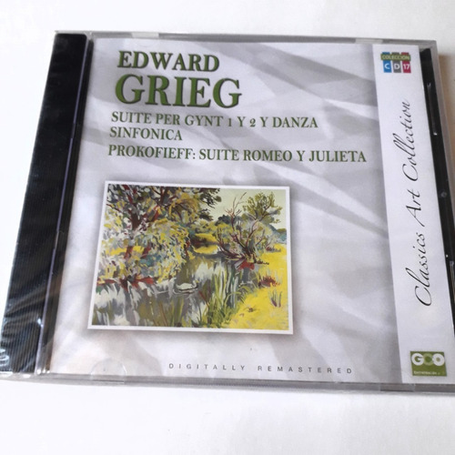 Cd  Clásicos Grieg Peer Gynt,  Prokofiev Romeo Y Julieta