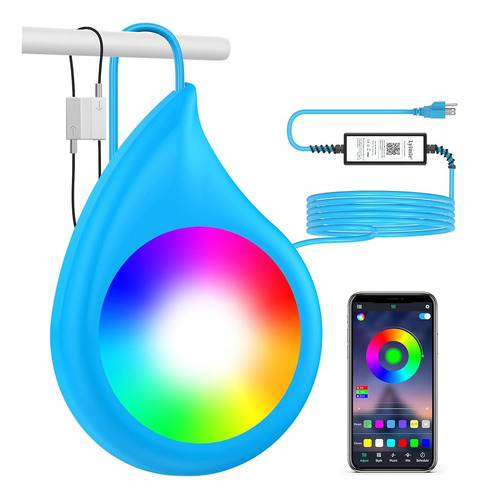 ~ Favorito. Luces De Piscina Led Lylmle Con Control De App, 