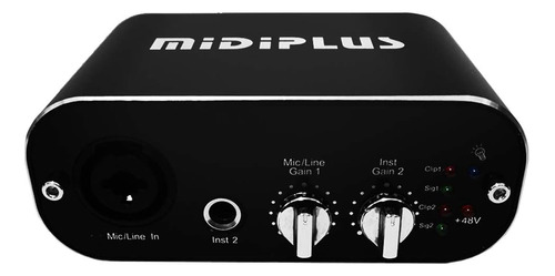 Interfaz De Audio Midiplus Audiolink