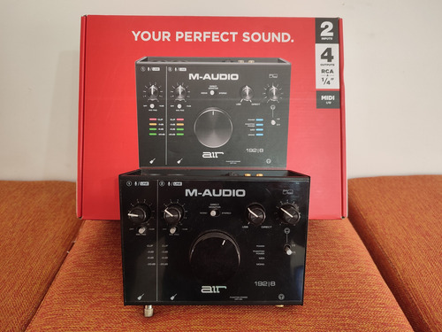 Interfaz M-audio Air 192|8 Usb Placa De Audio Negro (Usado)