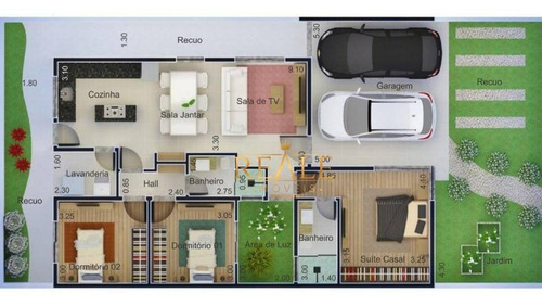 Imagem 20 de 20 de Casa À Venda, 119 M² Por R$ 834.567,50 - Parque São José - Vinhedo/sp - Ca1339
