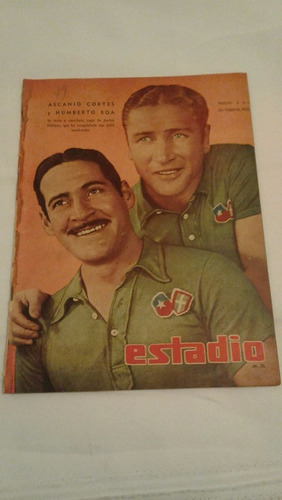 Revista Estadio N° 49, 30 Jul 1943 Cortes Y Roa