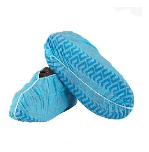 Cubrezapato Con Antiderrapante Desechable Paquete Con 100 Pz