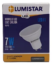 Comprar Bombillo Dicroico Led 7w 2700k Gu10, Lumistar 2pz (cod.3068)