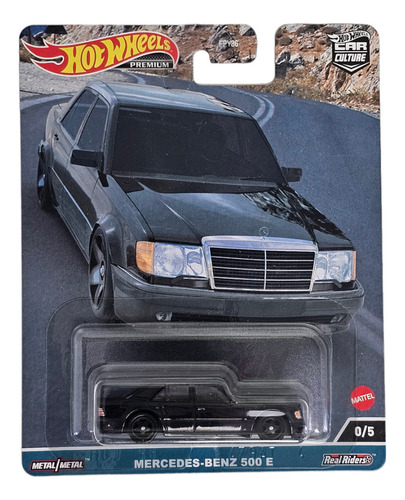 Hot Wheels Premium Canyon Warriors Mercedes Benz 500 E Chase