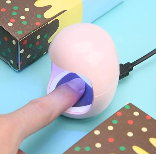 Mini Lámpara Manicura Exquisita Y Compacta Con Interfaz Usb