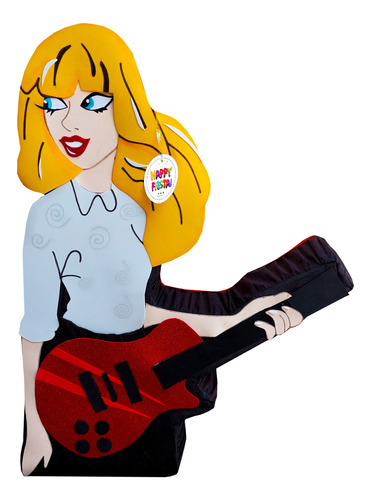 Piñata Premium 70 Cm Personalizada Fiesta Cumpleaños Niños Taylor Swift