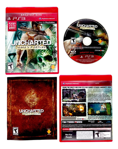 Uncharted Drake's Fortune Ps3 (Reacondicionado)