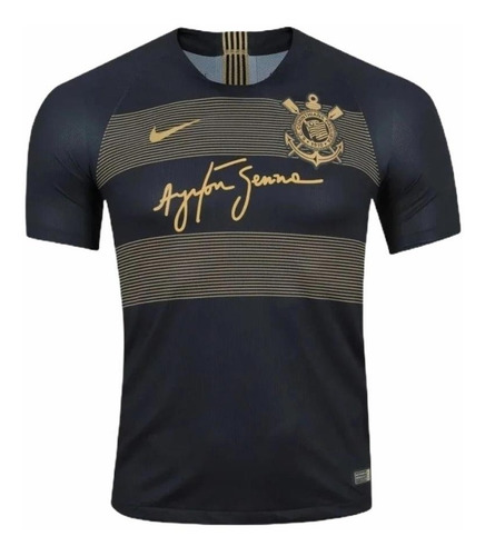 Camisa Corinthians Ayrton Senna Masc. 2018 Tam M Original