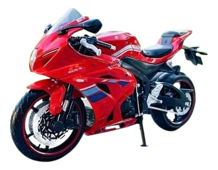Suzuki Gsx-r1000 (vermelha) Mini Moto (1:12)