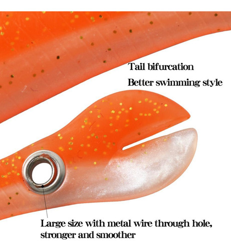 Señuelos De Pesca, 10 Cm, Simulación De Salto, Cebo Blando