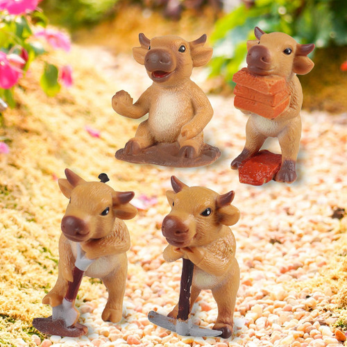 Modelo De Animales En Miniatura Adornos Juguetes
