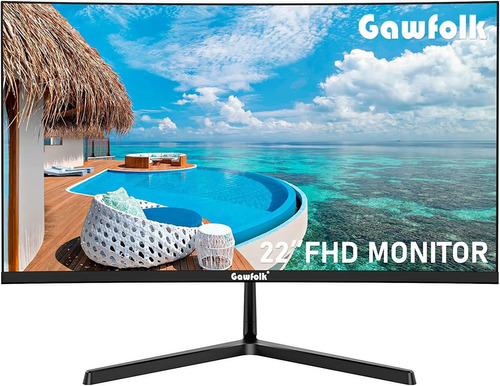 Monitor Curvo 22 Va Full Hd 75hz Bisel Ultra-delgado Hdmi