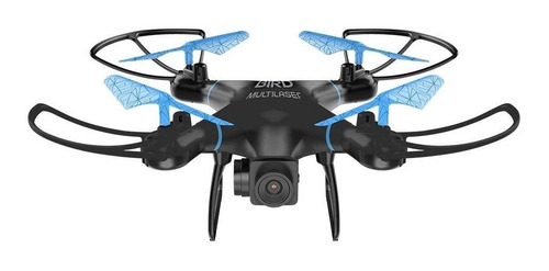 Drone Multilaser Bird ES255 com cámara HD preto e azul