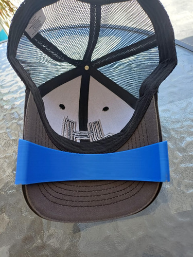 2 Curveadores De Gorra Universal - Curva Perfecta Azul Marino Único