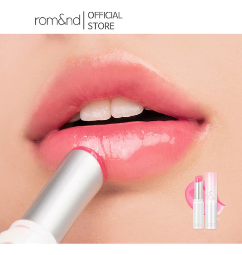 Labial Coreano Rom&nd Glasting Melting Balm Romand Original 09 Peonies