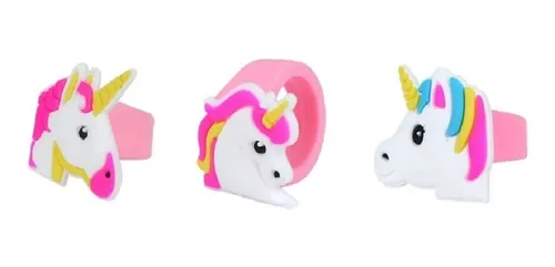 Anillos de unicornio para niñas hotsell