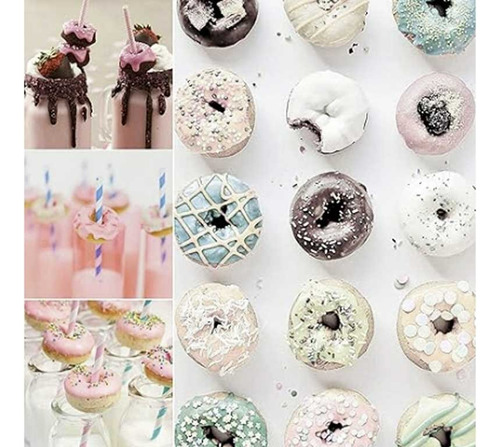 Molde Silicon Rosquillas Donitas Donas Chocolate Reposteria