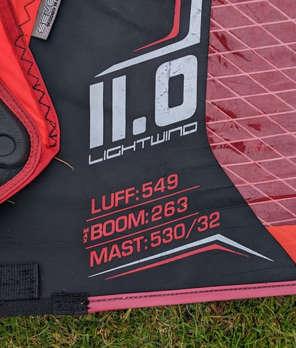 Vela Windsurf Severne Formula Experience 11 Mts (Usado)