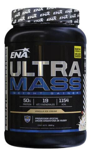 Ena Ultra Mass Sabor Vainilla X 1500gr