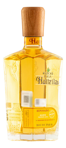 Mezcal Casa Huitzila Reposado 100% Agave 750 Ml