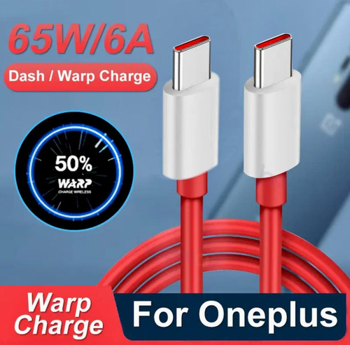 Cable Usb C De Carga Rápida Para One Plus 2m