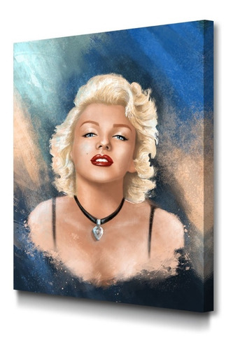 Cuadro Marilyn Monroe Moderno En Lienzo Foto Canvas