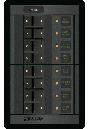 Blue Sea Systems 12 V Cc 8 Posiciones
