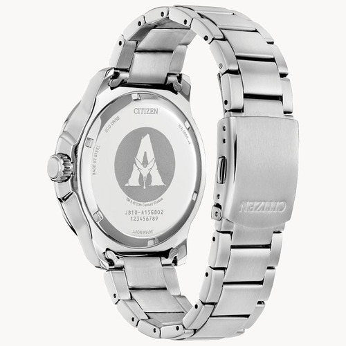 Citizen Avatar Wave Blue Dial Stainless Aw1708-57w Color de la correa Plata Color del bisel Plata Color del fondo Azul