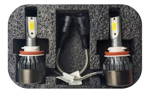 Super Led 2d C6 H3 6000k 12v 24v Carro Moto Caminhão (par)