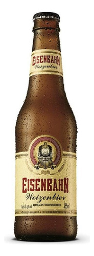 Pack Cerveja Brasil Eisenbahn Weiss Garrafa 355ml 6 Unidades