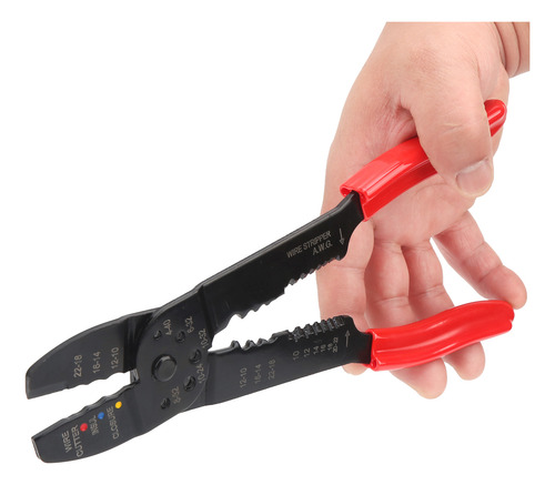 Alicates Prensadores Manuales Con Terminales De Cable Multif