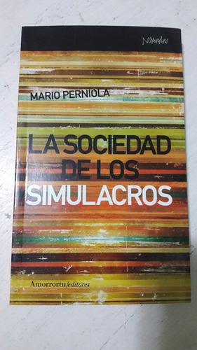 Imagen 1 de 8 de La Sociedad De Los Simulacros Mario Perniola
