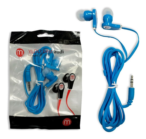 Imagen 1 de 8 de Auriculares In Ear Deportivos Con Cable Para Celular P Jack
