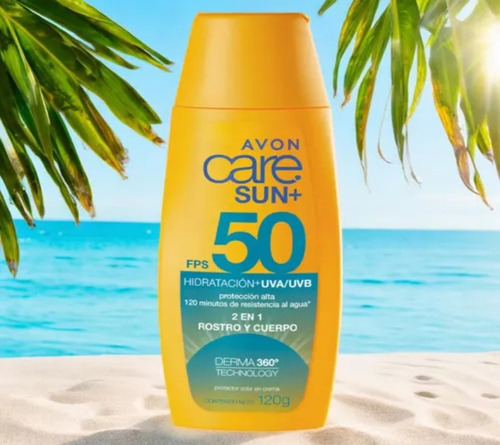 Avon Care Sun Protector Solar Para Rostro Y Cuerpo Fps 50