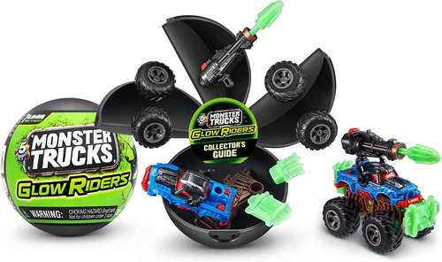 Monster Trucks Carritos Coleccionables Con 5 Sorpresas Rider