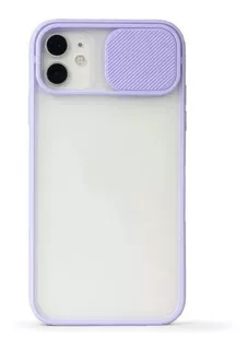 Funda Generica Para iPhone Tpu Protector Tapa Camara Slide