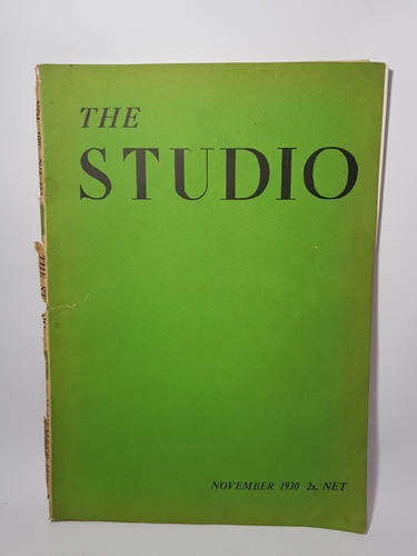 Diseño Revista The Studio Inglés 1930 44 Leicester Mag 56785