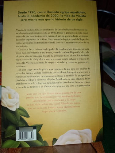 Violeta Isabel Allende Sudamericana Novela